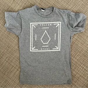 Volcom Stone Grey Logo Graphic T-Shirt